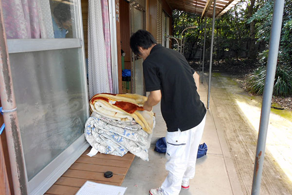 寝具洗濯乾燥消毒サービス
